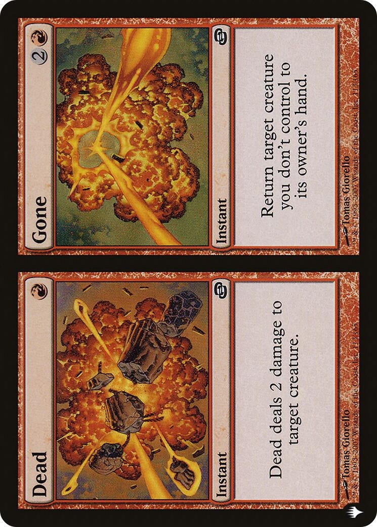 Image for Dead // Gone (113/165) [The List Reprints] - Magic: The Gathering