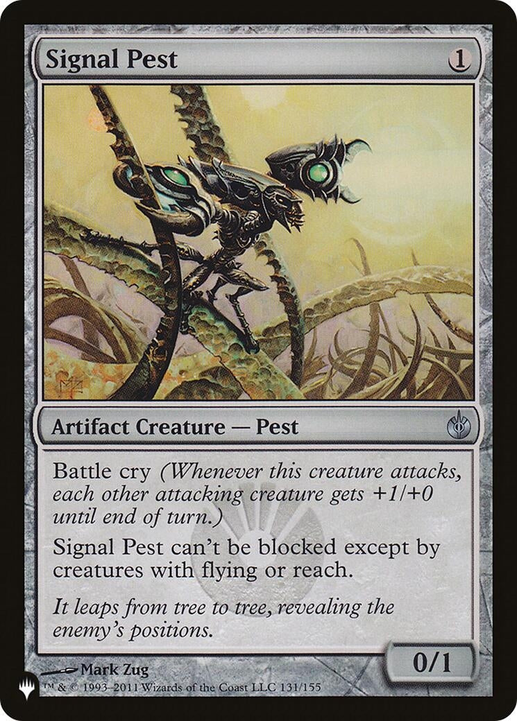 Image for Signal Pest (131/155) [The List Reprints] - Magic: The Gathering