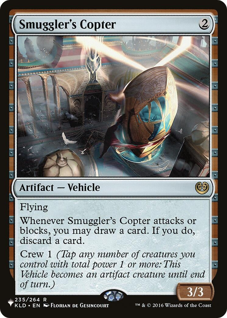Image for Smuggler's Copter (235/264) [The List Reprints] - Magic: The Gathering