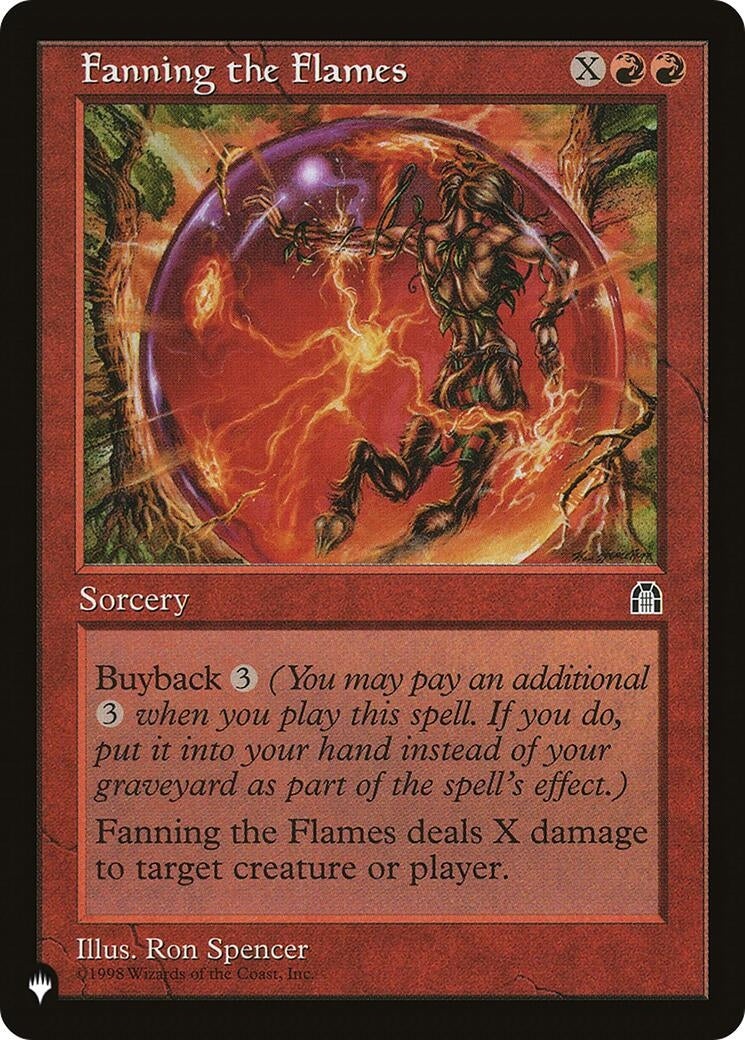 Image for Fanning the Flames [The List Reprints] - Magic: The Gathering