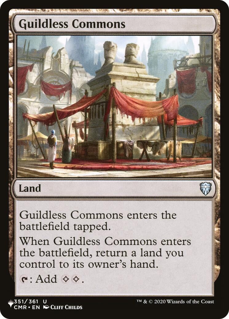 Image for Guildless Commons (351/361) [The List Reprints] - Magic: The Gathering