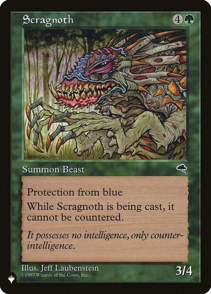 Image for Scragnoth [The List Reprints] - Magic: The Gathering