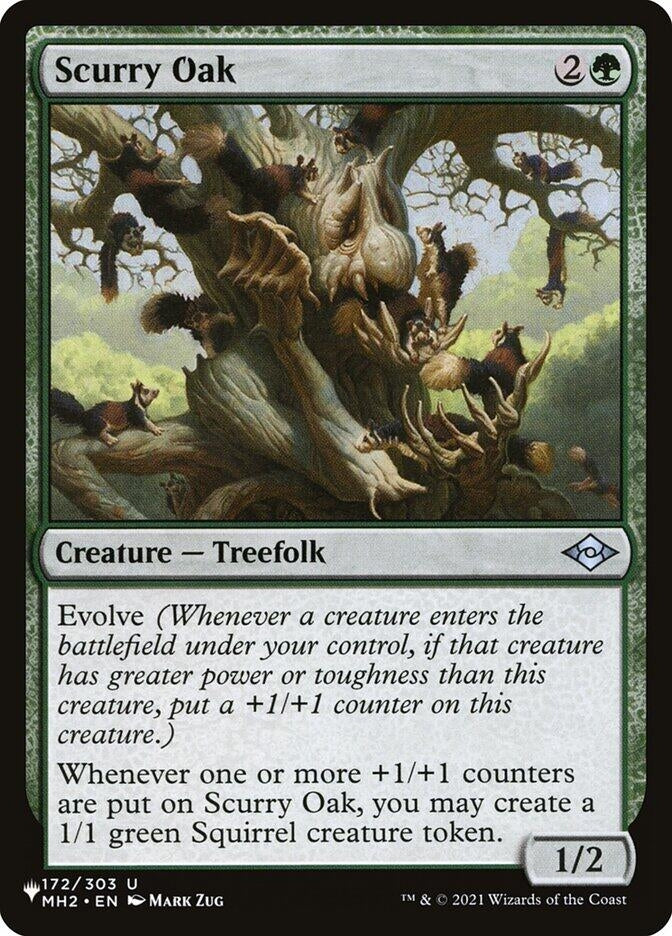 Image for Scurry Oak (172/303) [The List Reprints] - Magic: The Gathering