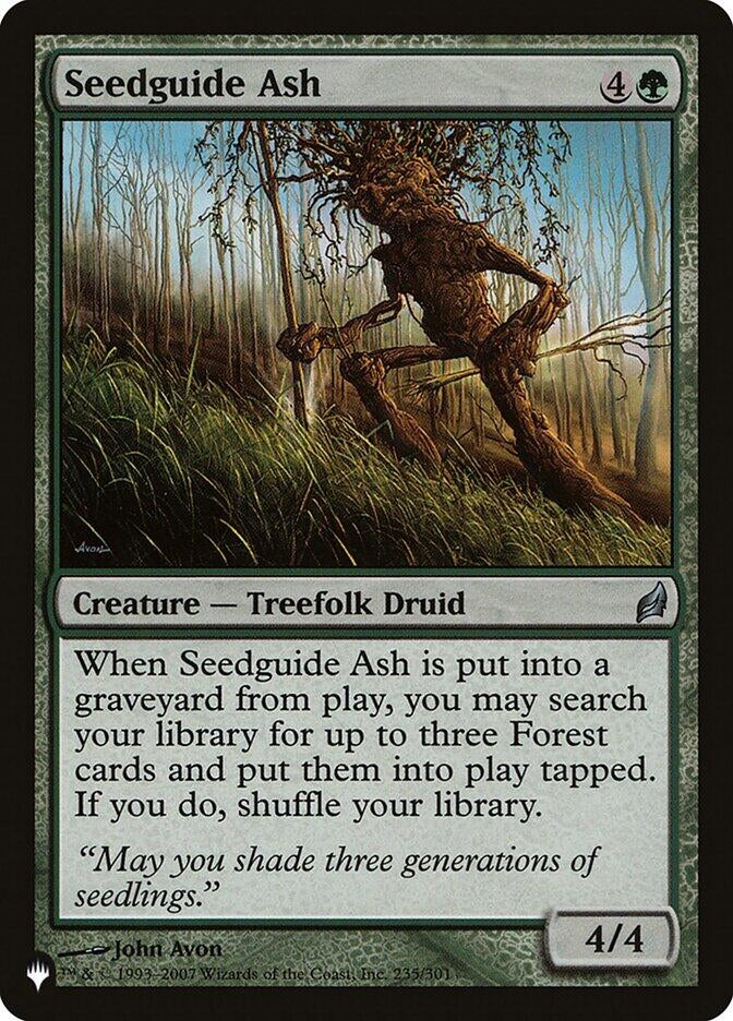 Image for Seedguide Ash (235/301) [The List Reprints] - Magic: The Gathering