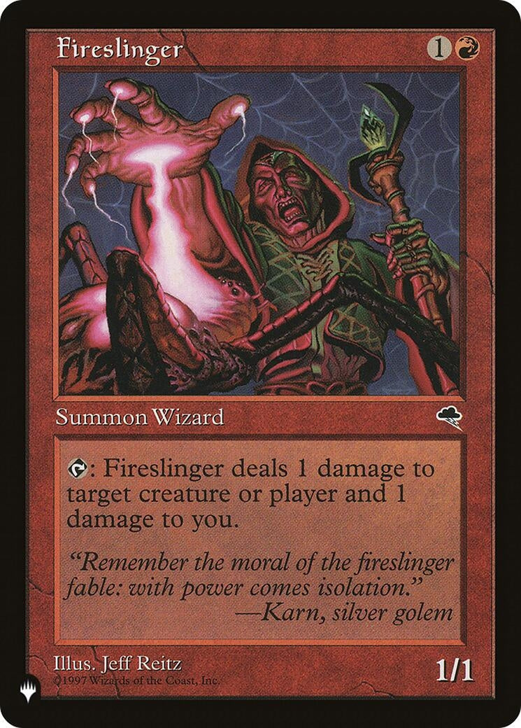 Image for Fireslinger [The List Reprints] - Magic: The Gathering