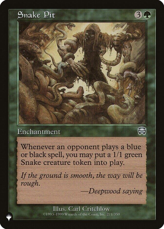 Image for Snake Pit (271/350) [The List Reprints] - Magic: The Gathering
