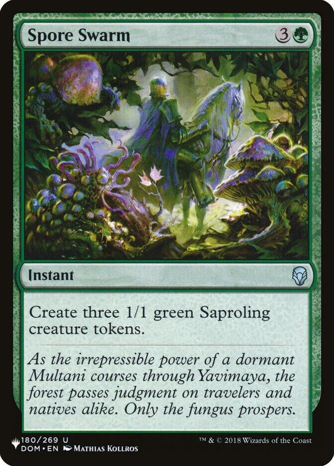 Image for Spore Swarm (180/269) [The List Reprints] - Magic: The Gathering