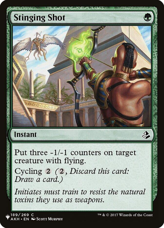 Image for Stinging Shot (189/269) [The List Reprints] - Magic: The Gathering