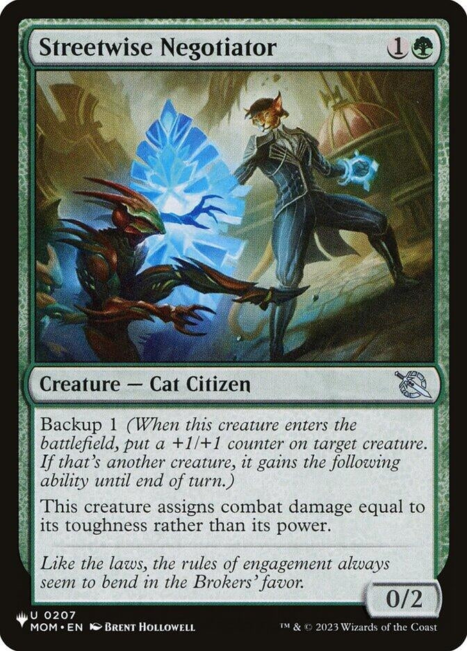 Image for Streetwise Negotiator (0207) [The List Reprints] - Magic: The Gathering
