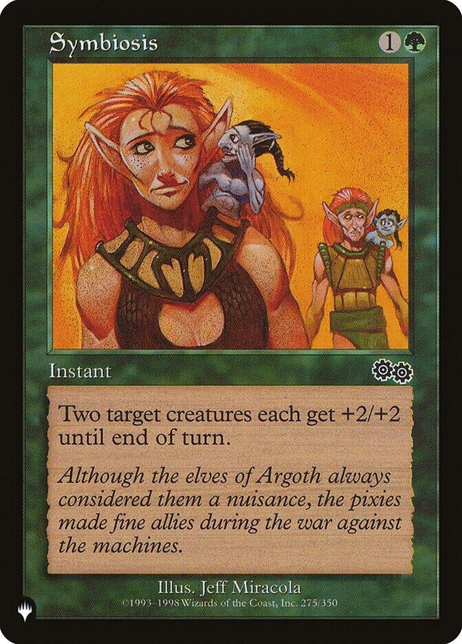 Image for Symbiosis (275/350) [The List Reprints] - Magic: The Gathering