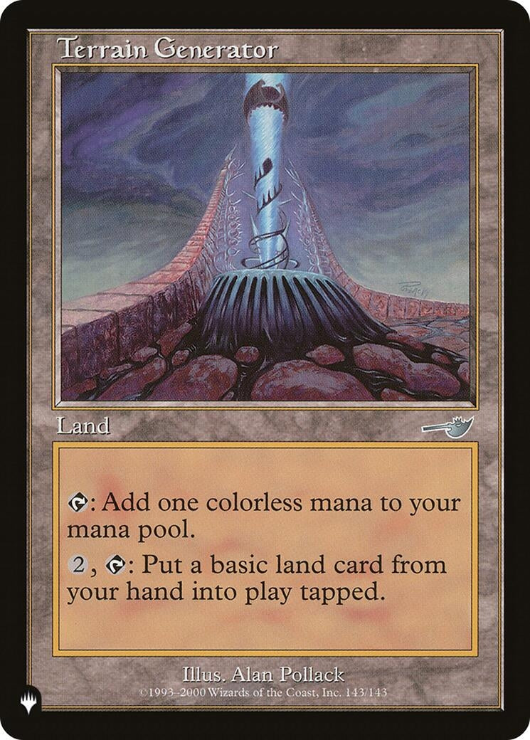 Terrain Generator (143/143) [The List Reprints]