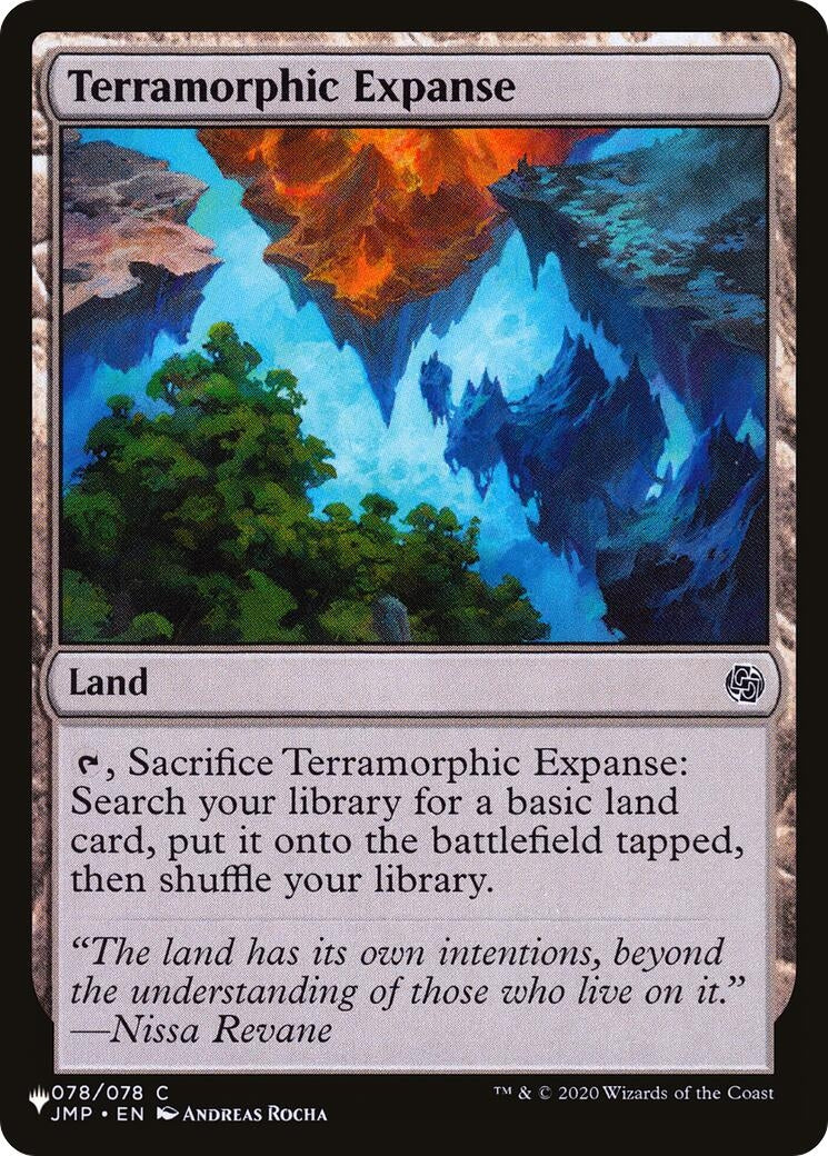 Image for Terramorphic Expanse (JMP) (078/078) [The List Reprints] - Magic: The Gathering