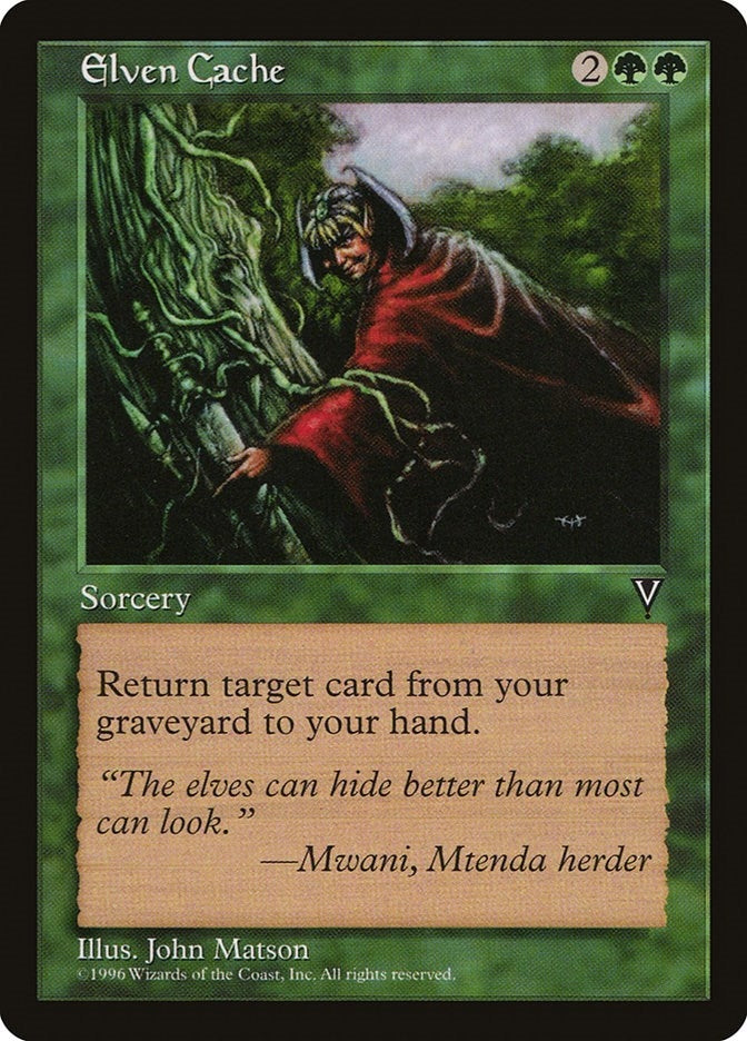 Image for Elven Cache [Visions] - Magic: The Gathering