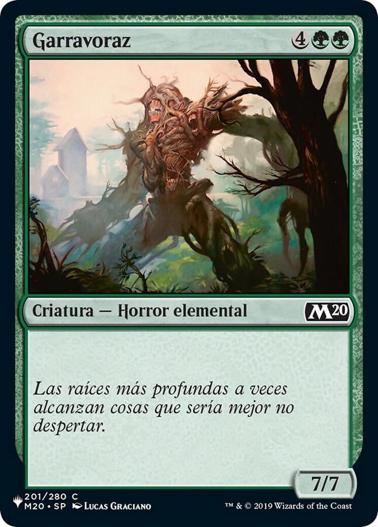 Image for Vorstclaw (Spanish) (201/280) [The List Reprints] - Magic: The Gathering