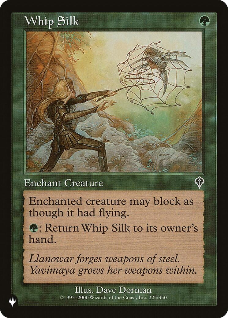 Image for Whip Silk (225/350) [The List Reprints] - Magic: The Gathering