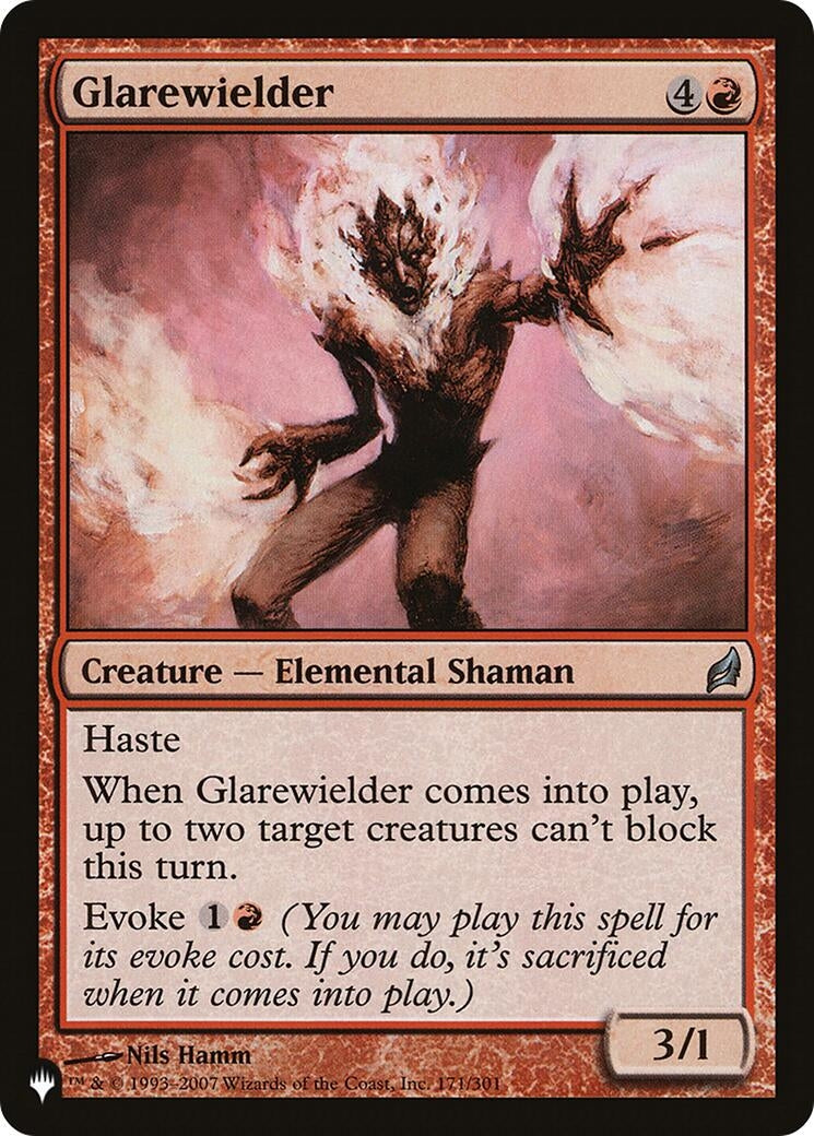 Image for Glarewielder (171/301) [The List Reprints] - Magic: The Gathering