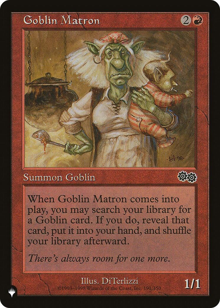 Image for Goblin Matron (USG) (191/350) [The List Reprints] - Magic: The Gathering