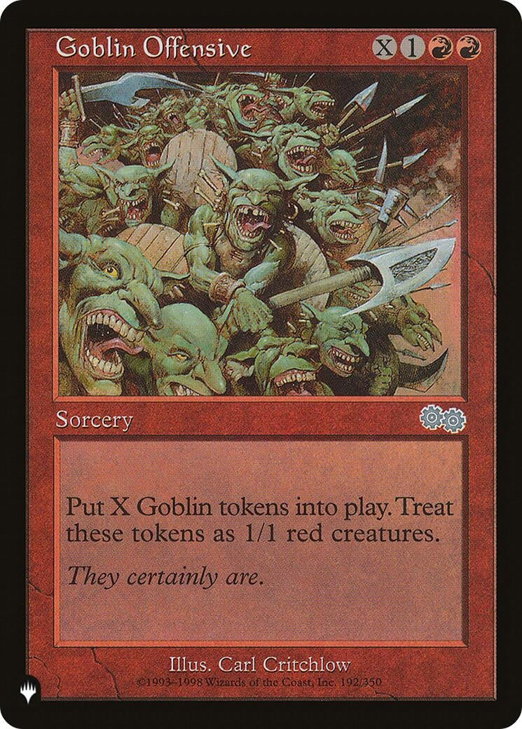 Image for Goblin Offensive (192/350) [The List Reprints] - Magic: The Gathering