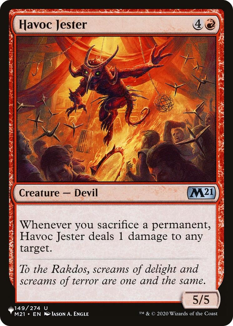 Havoc Jester (149/274) [The List Reprints]