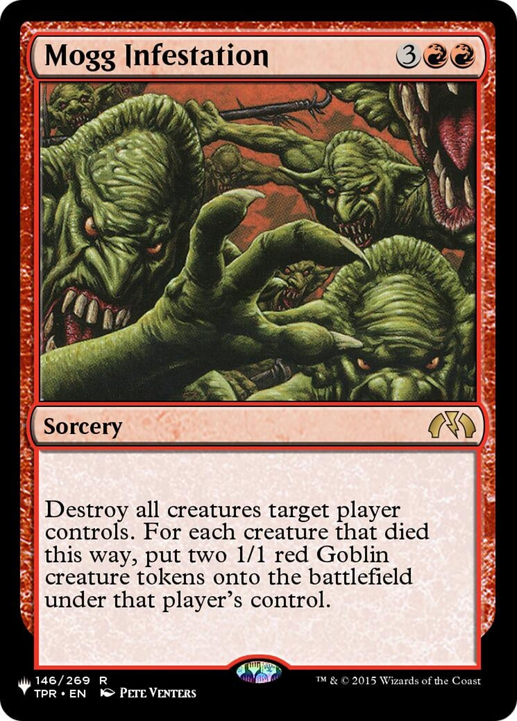 Image for Mogg Infestation (146/269) [The List Reprints] - Magic: The Gathering
