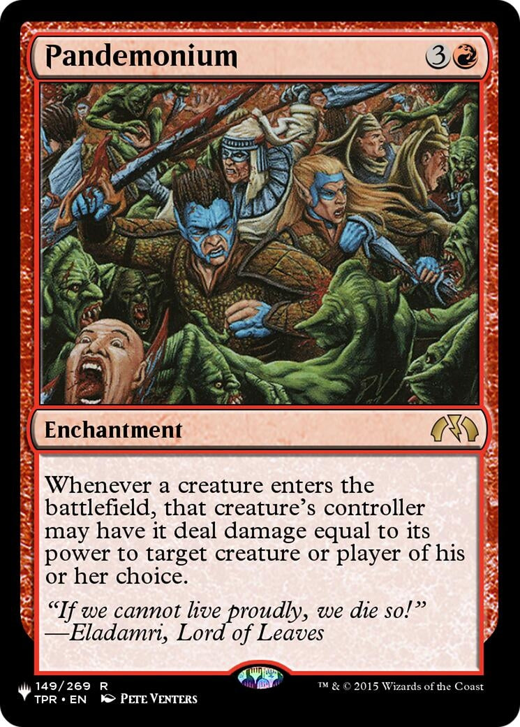 Image for Pandemonium (TPR) (149/269) [The List Reprints] - Magic: The Gathering