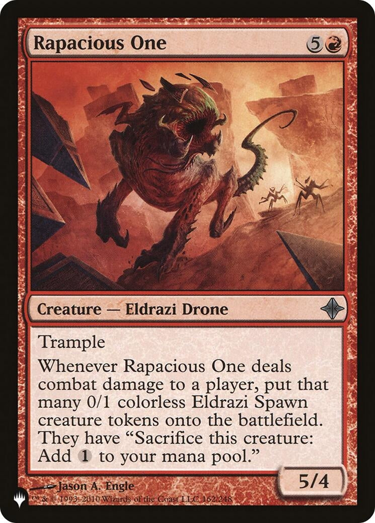 Image for Rapacious One (162/248) [The List Reprints] - Magic: The Gathering