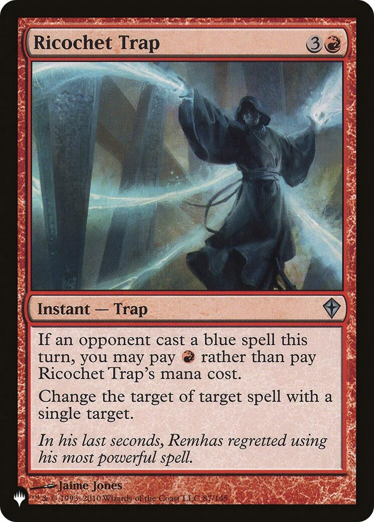 Image for Ricochet Trap (87/145) [The List Reprints] - Magic: The Gathering