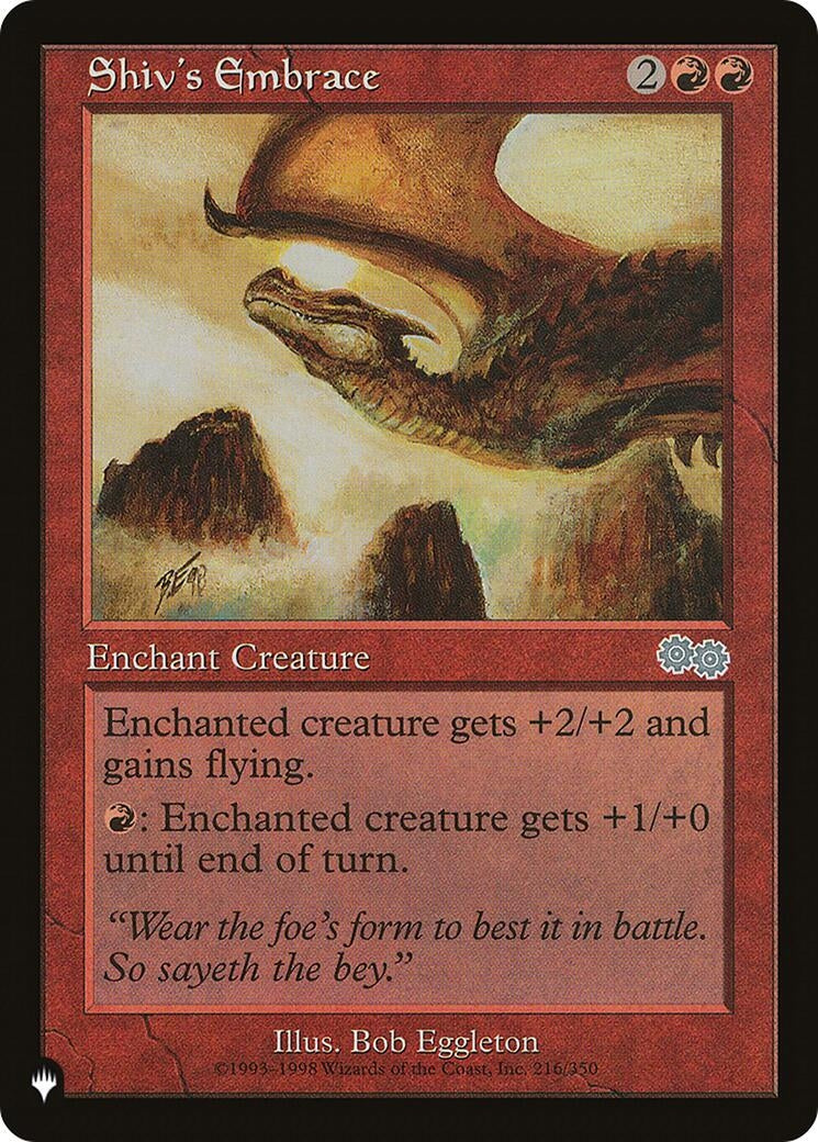 Shiv's Embrace (216/350) [The List Reprints]
