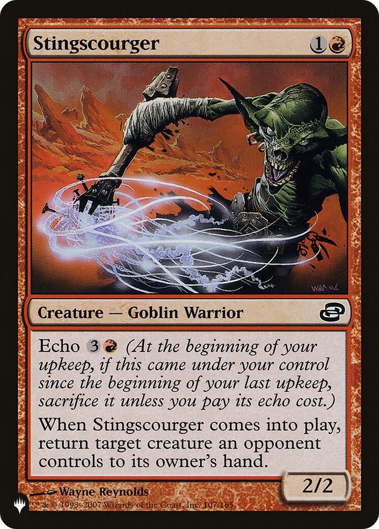 Image for Stingscourger (107/165) [The List Reprints] - Magic: The Gathering