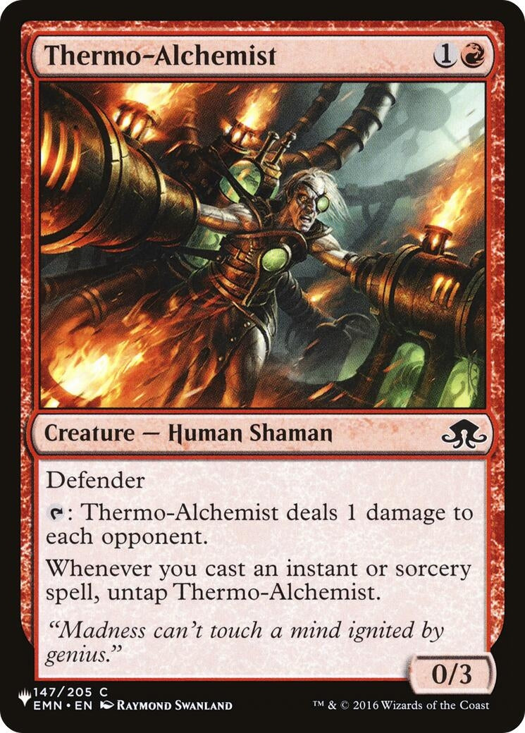 Image for Thermo-Alchemist (147/205) [The List Reprints] - Magic: The Gathering