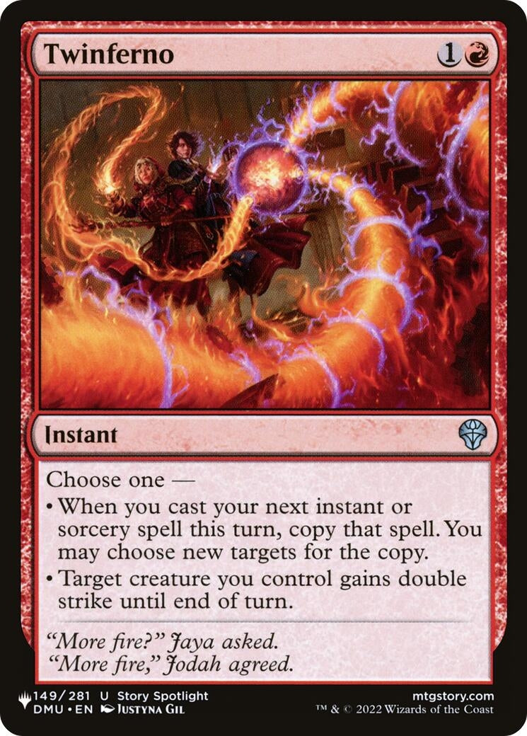Image for Twinferno (149/281) [The List Reprints] - Magic: The Gathering