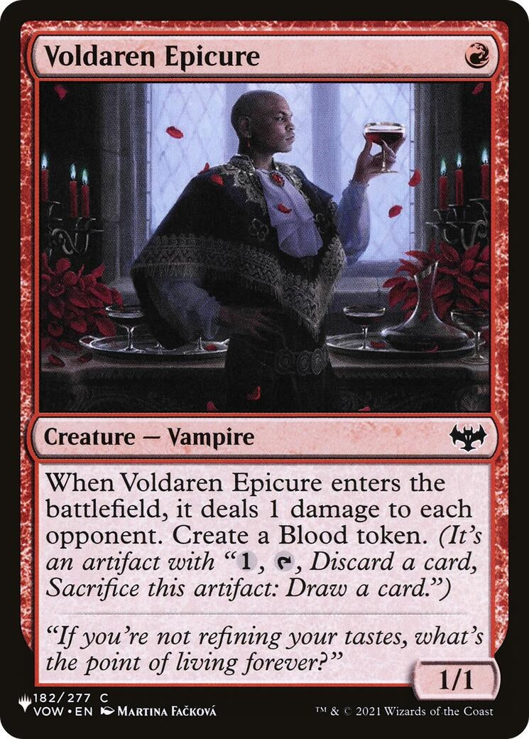 Image for Voldaren Epicure (182/277) [The List Reprints] - Magic: The Gathering