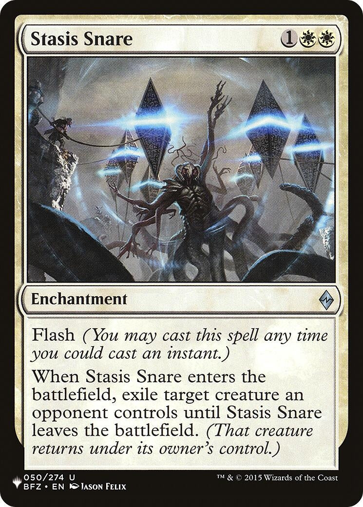 Image for Stasis Snare (050/274) [The List Reprints] - Magic: The Gathering