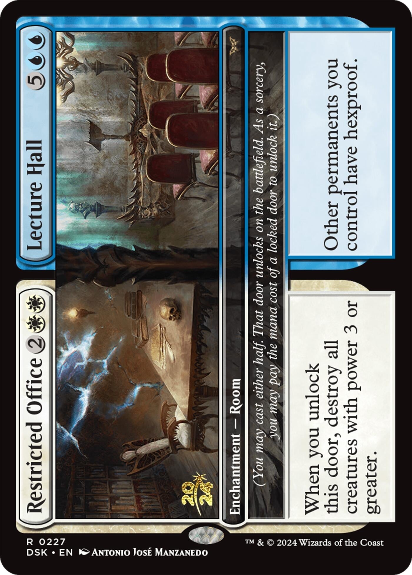 Image for Restricted Office // Lecture Hall (227) [Prerelease Cards] - Magic: The Gathering