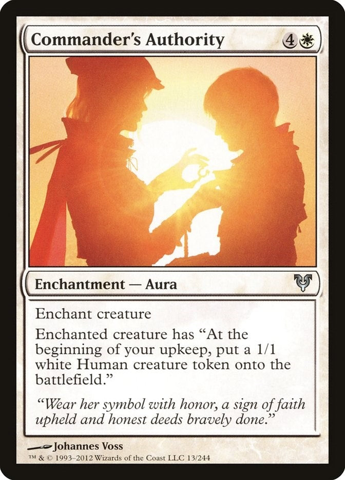 Image for Commander's Authority (13) [Avacyn Restored] - Magic: The Gathering