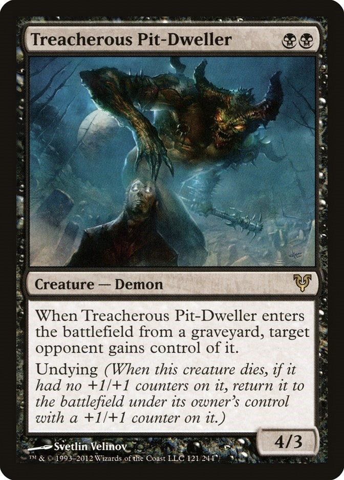 Image for Treacherous Pit-Dweller (121) [Avacyn Restored] - Magic: The Gathering