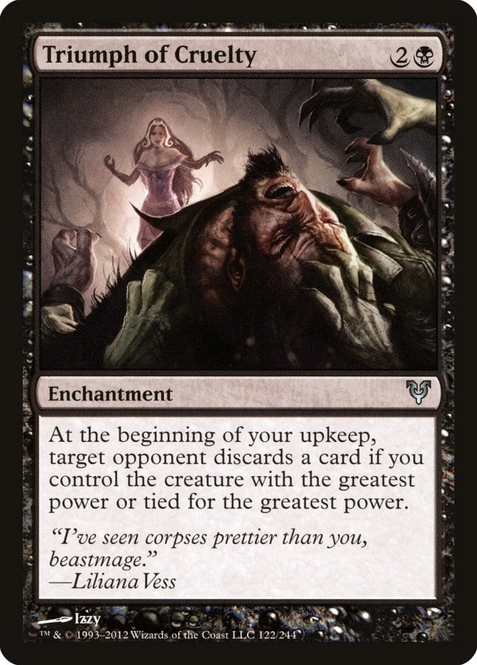 Image for Triumph of Cruelty (122) [Avacyn Restored] - Magic: The Gathering