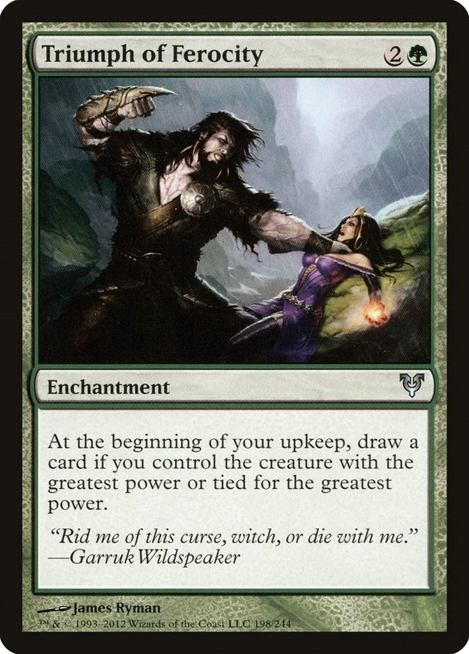 Image for Triumph of Ferocity (198) [Avacyn Restored] - Magic: The Gathering