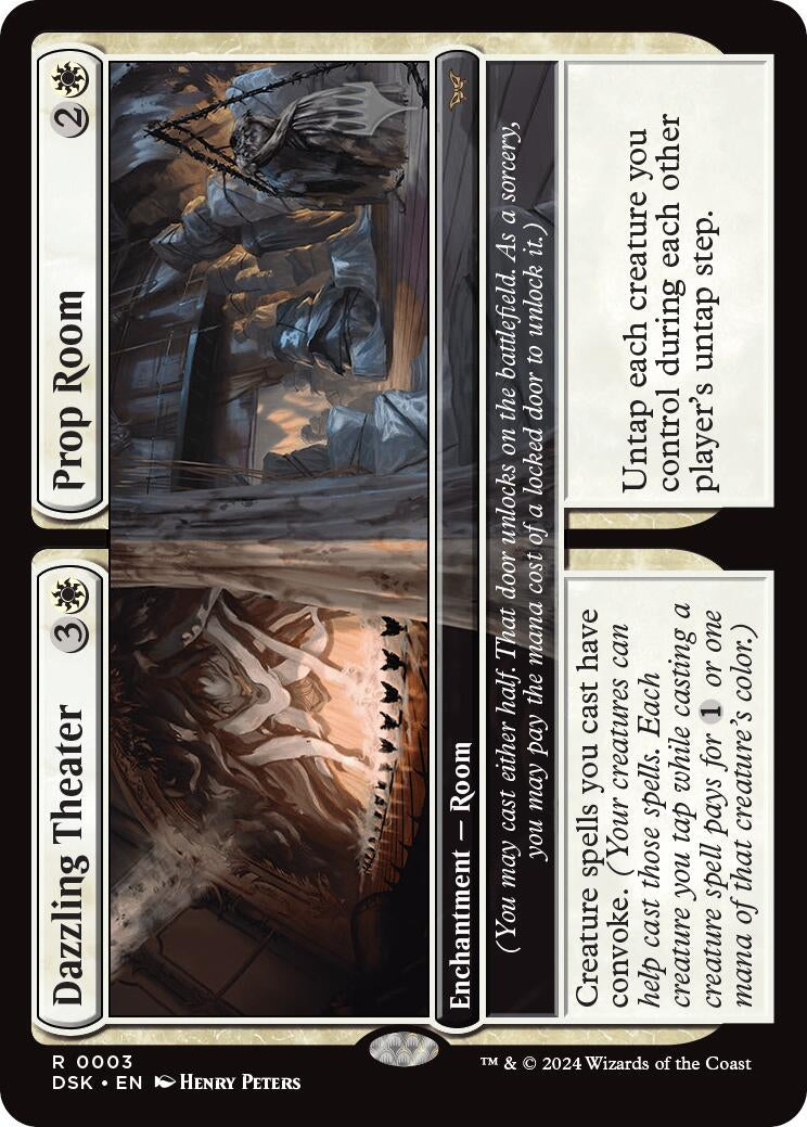 Image for Dazzling Theater // Prop Room (3) [Duskmourn: House of Horror] - Magic: The Gathering