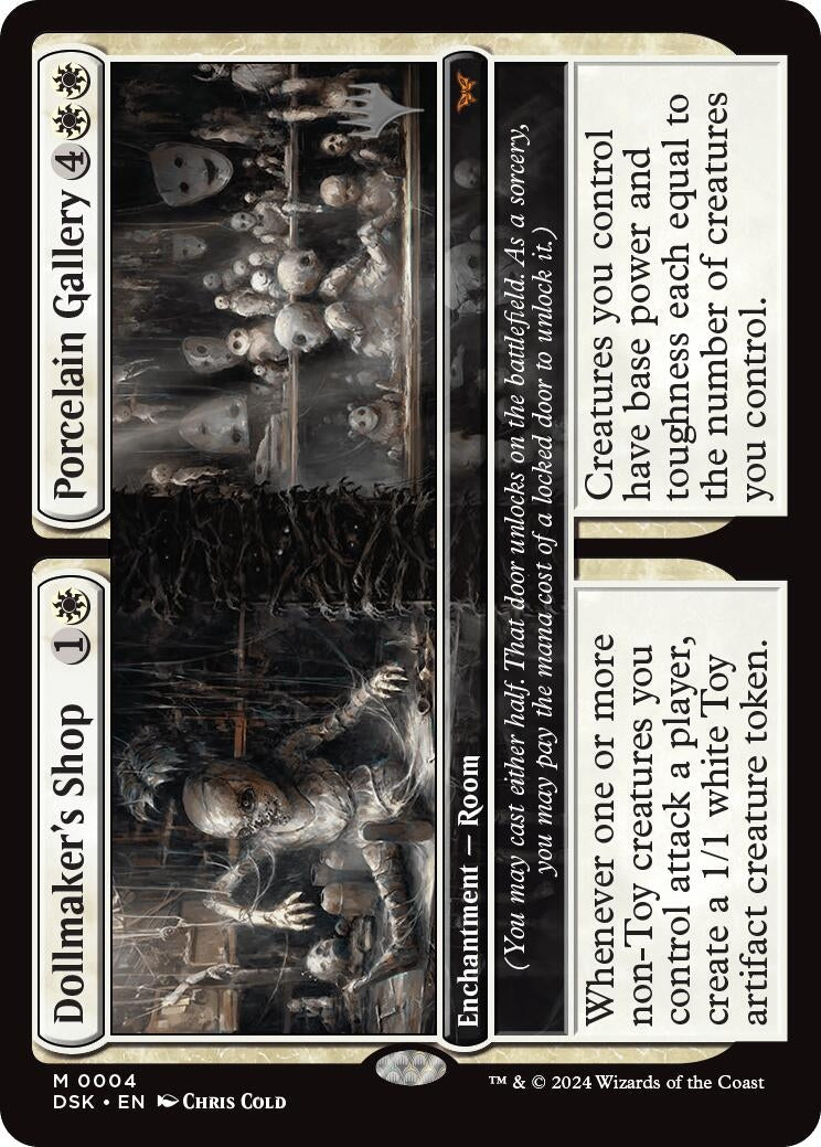 Image for Dollmaker's Shop // Porcelain Gallery (4) [Duskmourn: House of Horror] - Magic: The Gathering