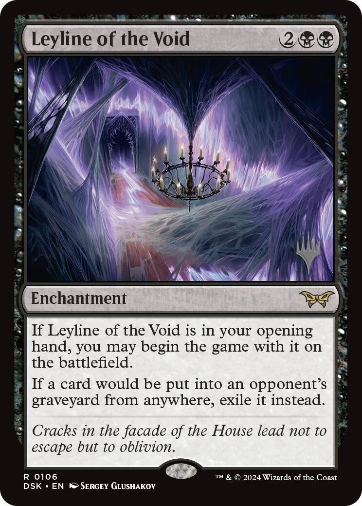 Image for Leyline of the Void (106) [Duskmourn: House of Horror] - Magic: The Gathering