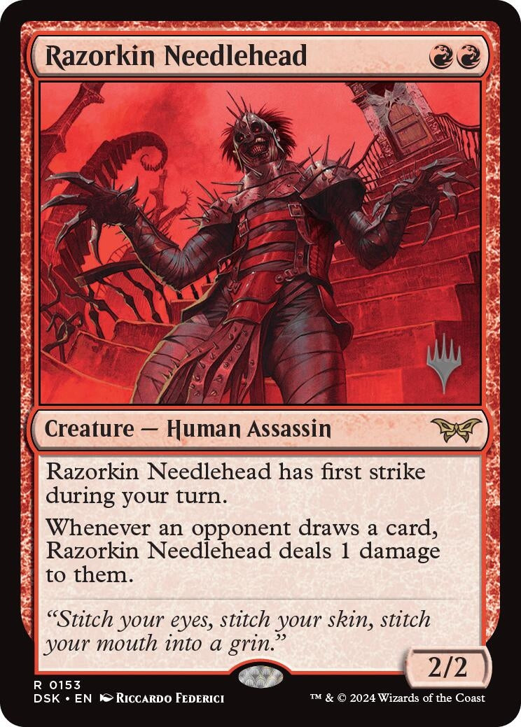 Image for Razorkin Needlehead (153) [Duskmourn: House of Horror] - Magic: The Gathering