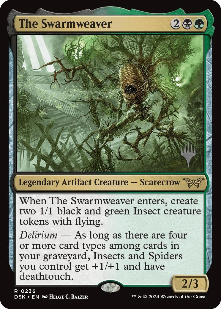 Image for The Swarmweaver (0236) (236) [Duskmourn: House of Horror] - Magic: The Gathering