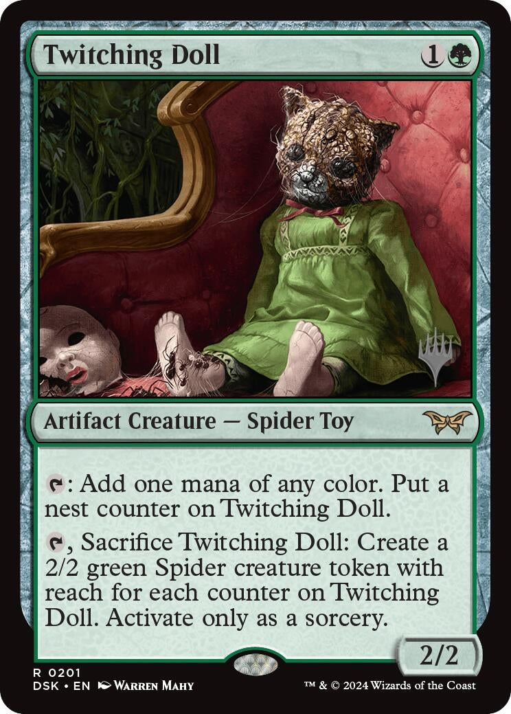 Image for Twitching Doll (201) [Duskmourn: House of Horror] - Magic: The Gathering