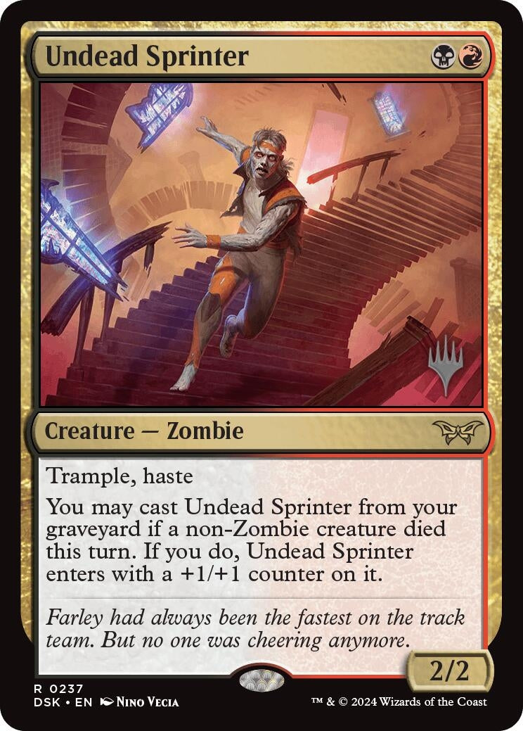 Image for Undead Sprinter (237) [Duskmourn: House of Horror] - Magic: The Gathering