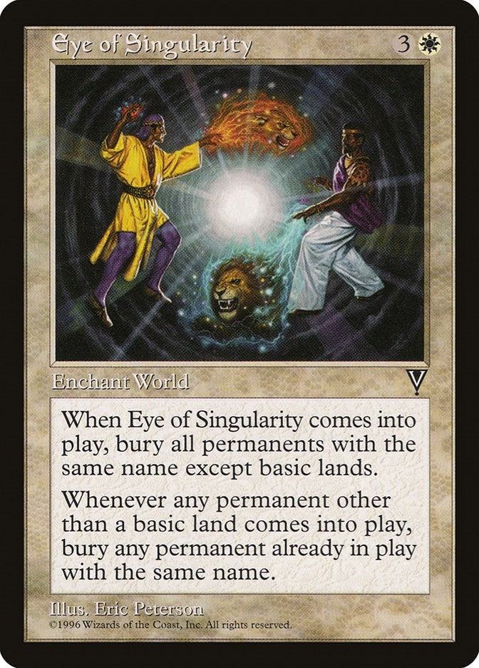 Image for Eye of Singularity [Visions] - Magic: The Gathering