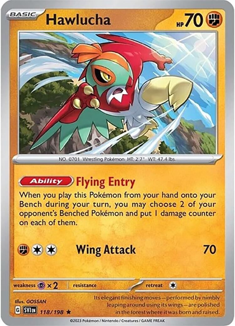 Image for Hawlucha (118/198) [Deck Exclusives] - Pokemon