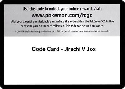 Image for Code Card - Jirachi V Box [Miscellaneous Cards & Products] - Pokemon
