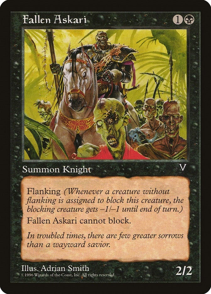 Image for Fallen Askari [Visions] - Magic: The Gathering