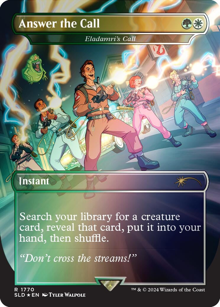 Image for Answer the Call - Eladamri's Call (Rainbow Foil) (1770) [Secret Lair Drop Series] - Magic: The Gathering
